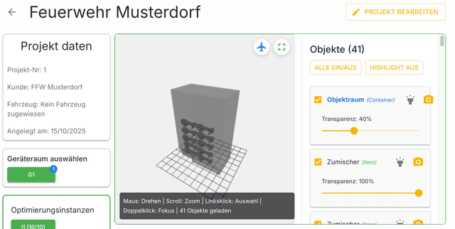 Lentner Load Planner — Automatisierte Beladungsplanung direkt aus CAD